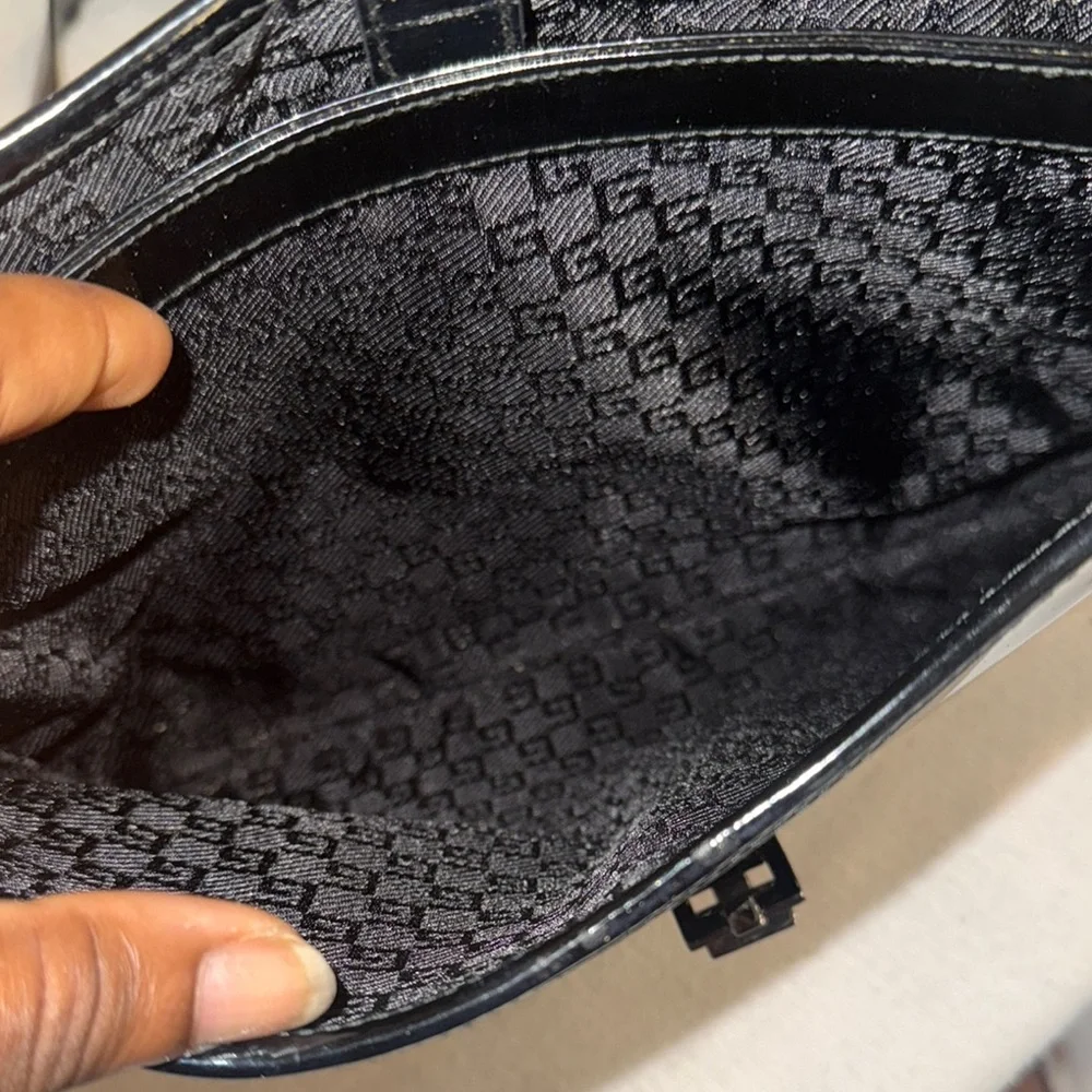 Authentic Gucci Black LeatherJackie Shoulder Bag